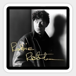 Rip Robbie Robertson Sticker